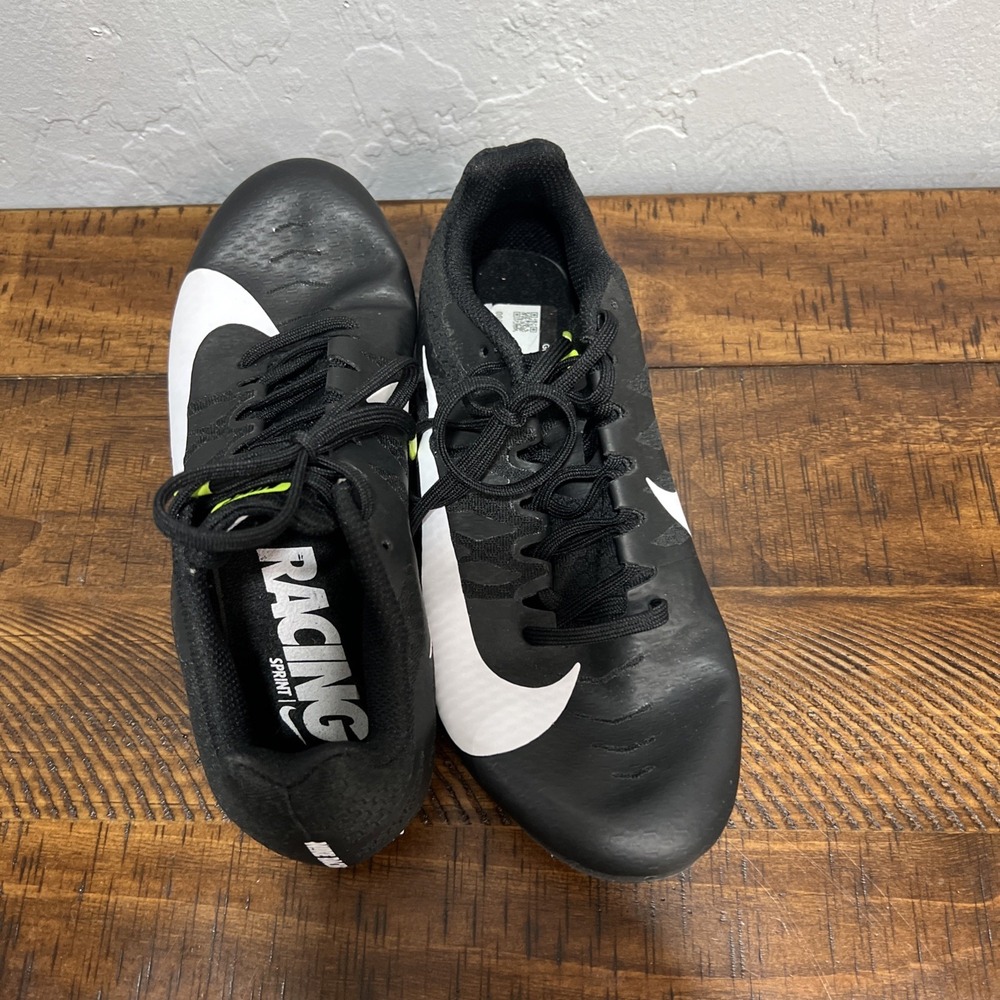 Nike Zoom Rival S Track Racing Sprint Shoes Mens Size 6.5 Black 907564-017